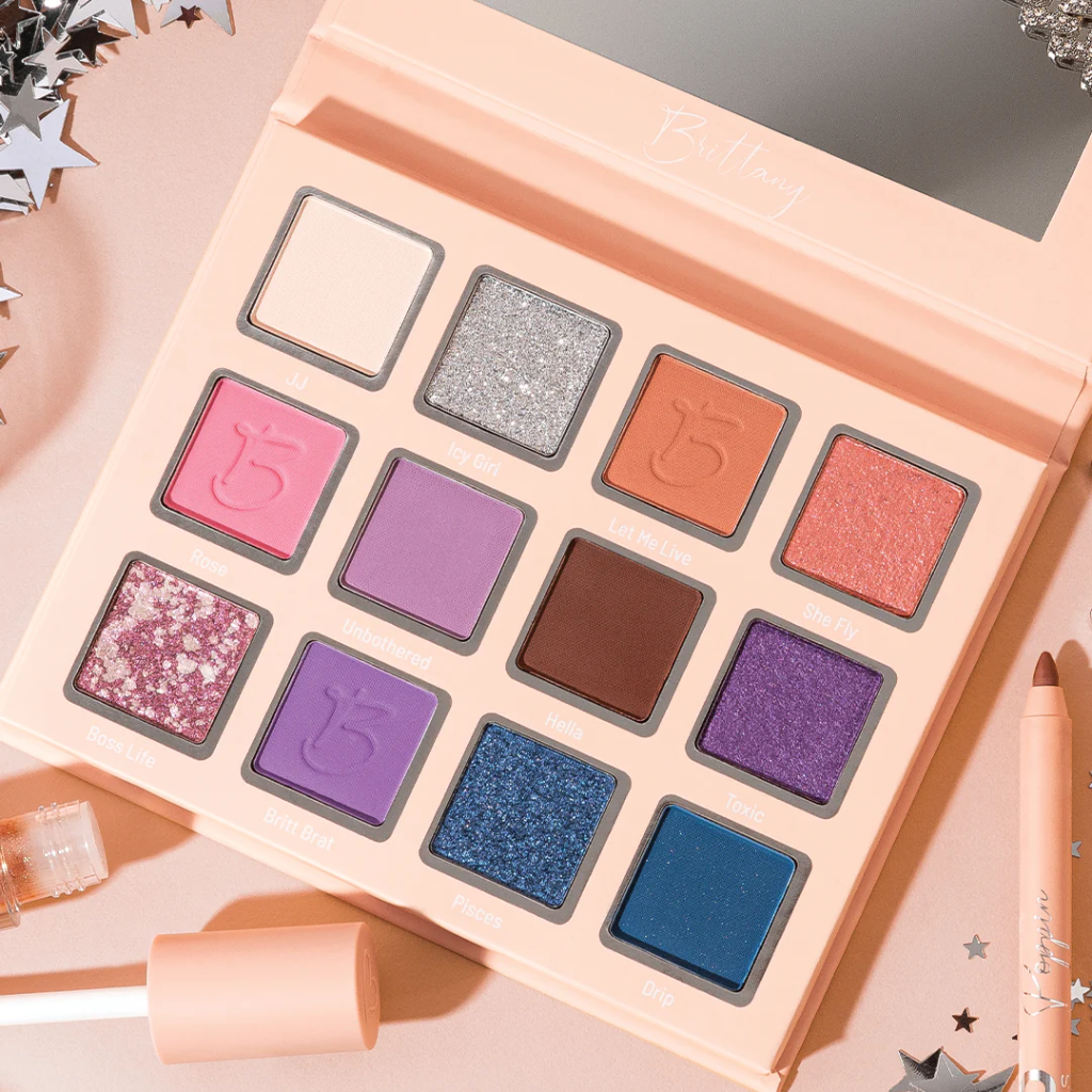 Paleta de Sombra Lip Drip Murillo Twins Brittany Beauty Creations