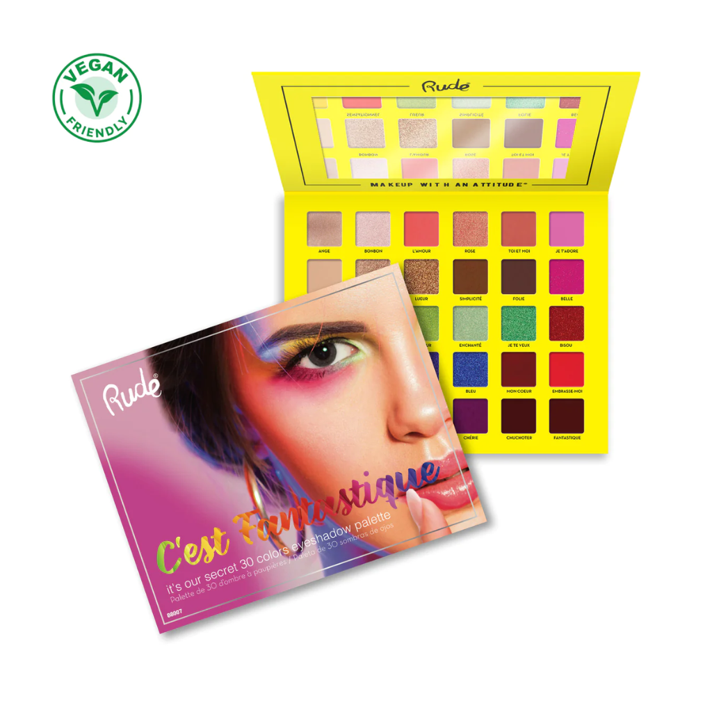 Paleta de Sombras C'est Fantastique Rude cosmetics