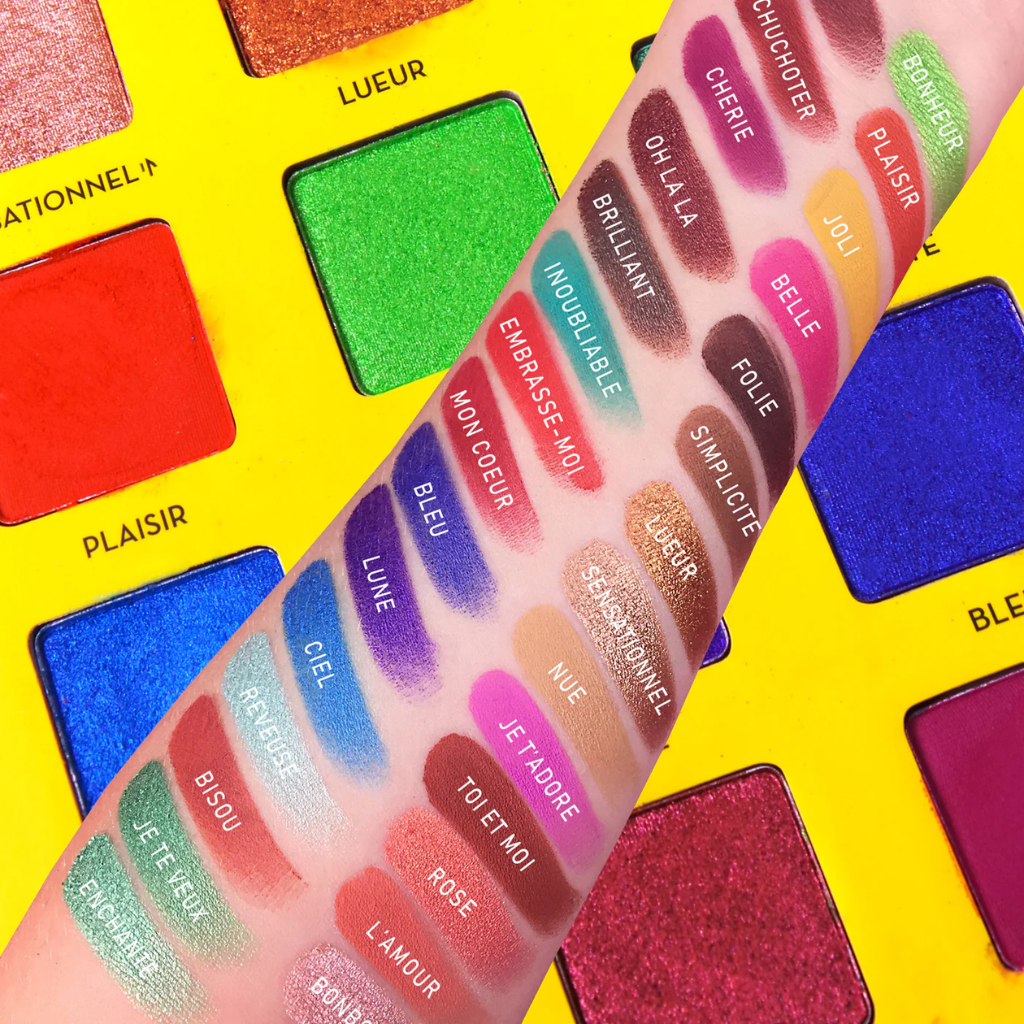 Paleta de Sombras C'est Fantastique Rude cosmetics