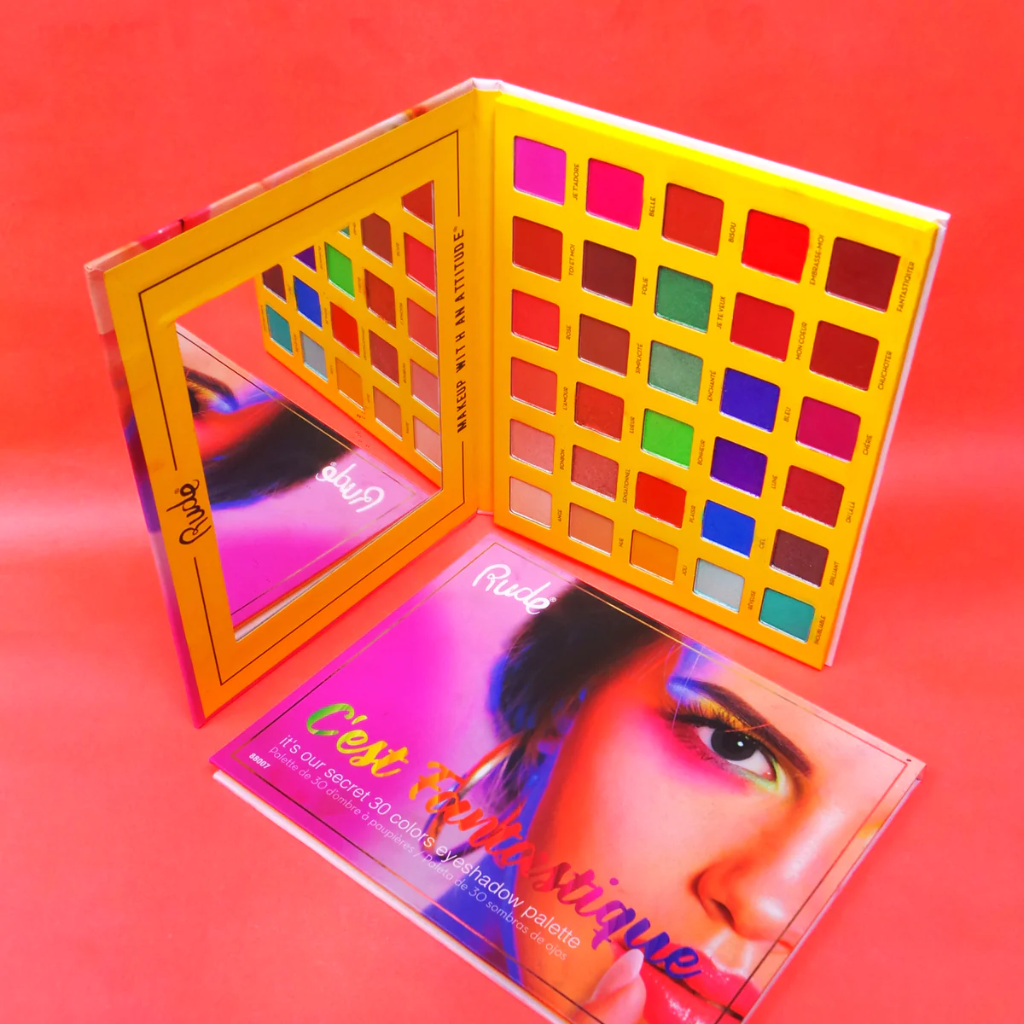 Paleta de Sombras C'est Fantastique Rude cosmetics