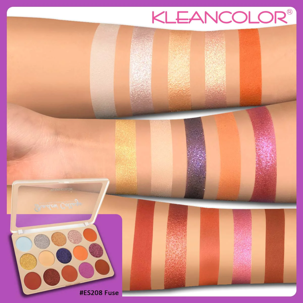 Paleta de sombras Shadow Collage Fuse ES208 Kleancolor