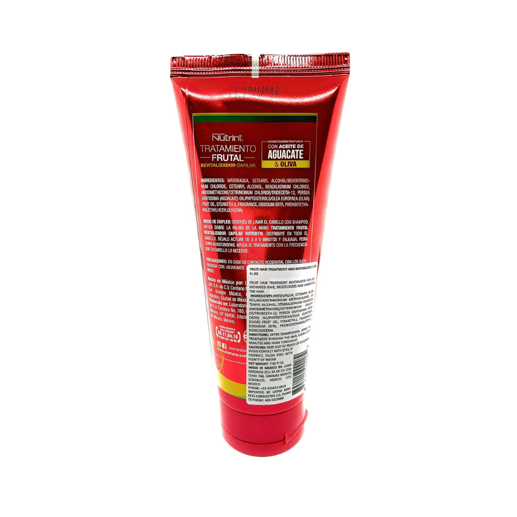 Revitalizador capilar de Aguacate y Oliva Xiomara