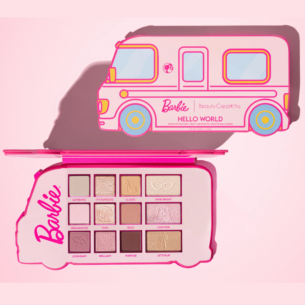 Paleta de sombras Barbie "Hello World"