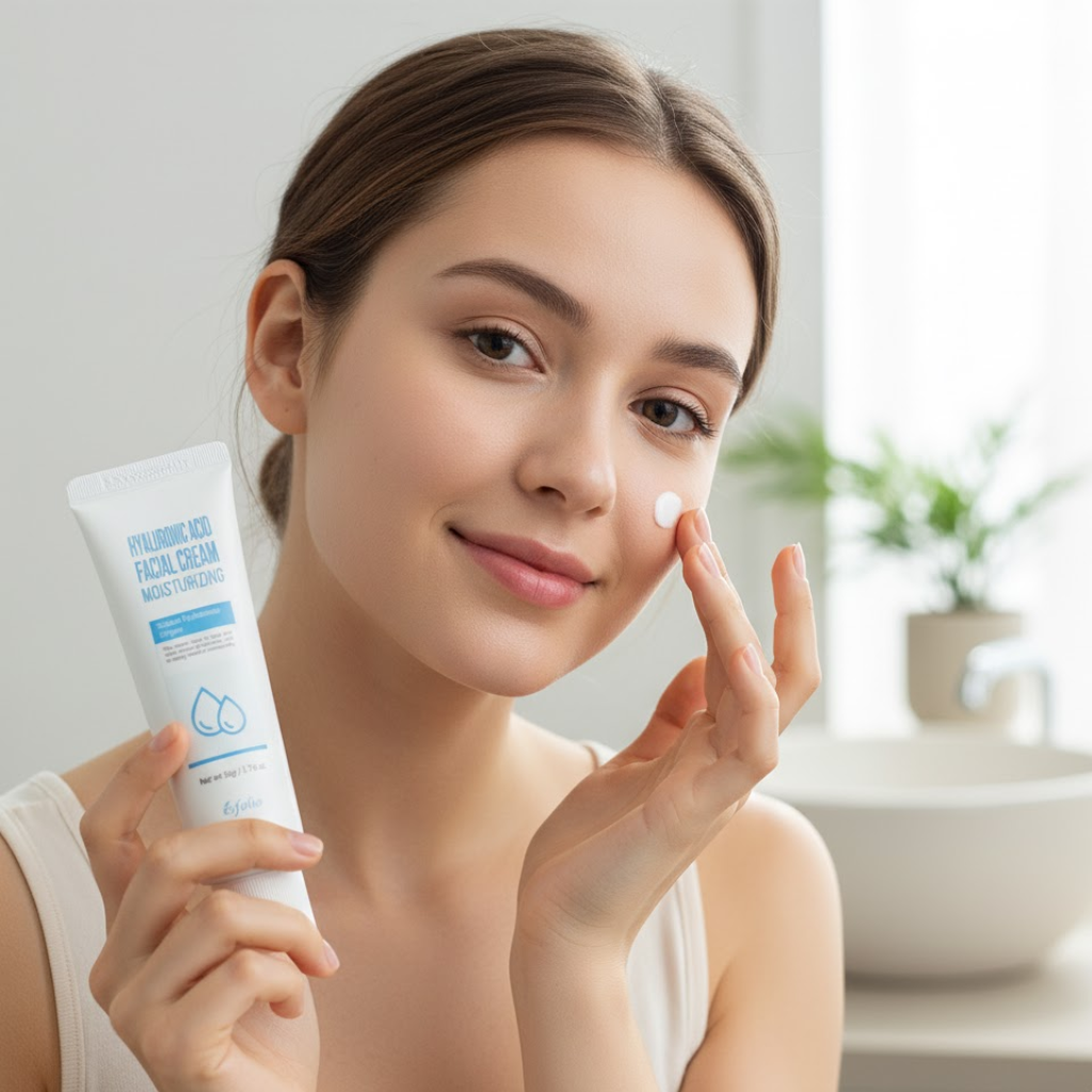 Crema Facial de Ácido Hialurónico Esfolio