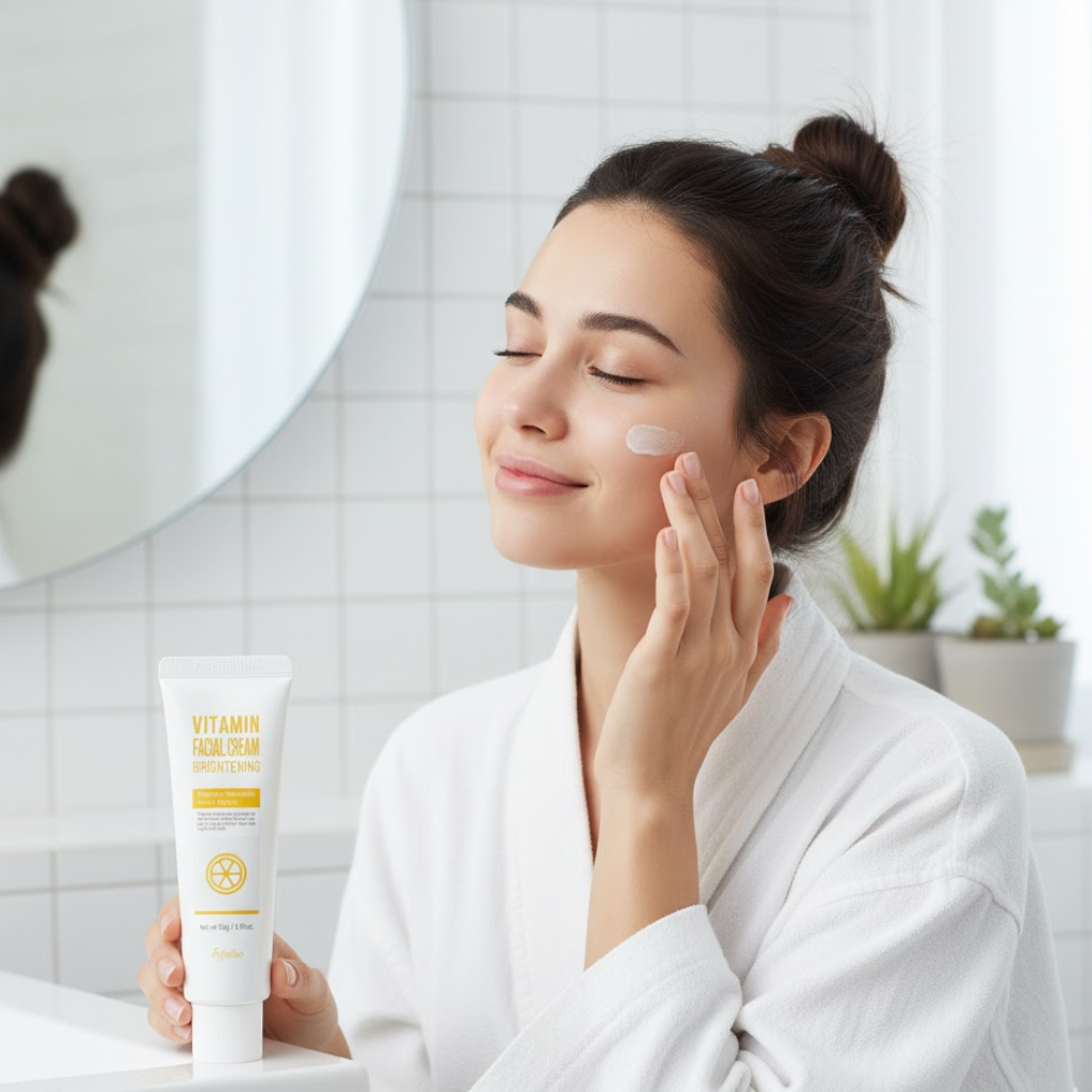 Crema Facial de Vitamina C Esfolio