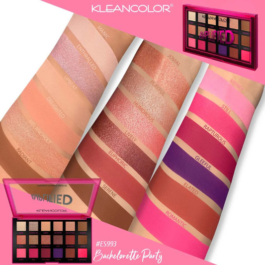 Paleta de Sombras Amplified Bachelorette Party Kleancolor