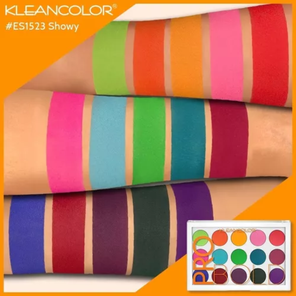 Paleta de Sombras Pro Bold ES1523 Showy Kleancolor