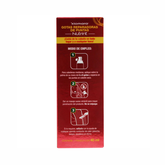 Serum reparador de puntas semilla de uva Xiomara