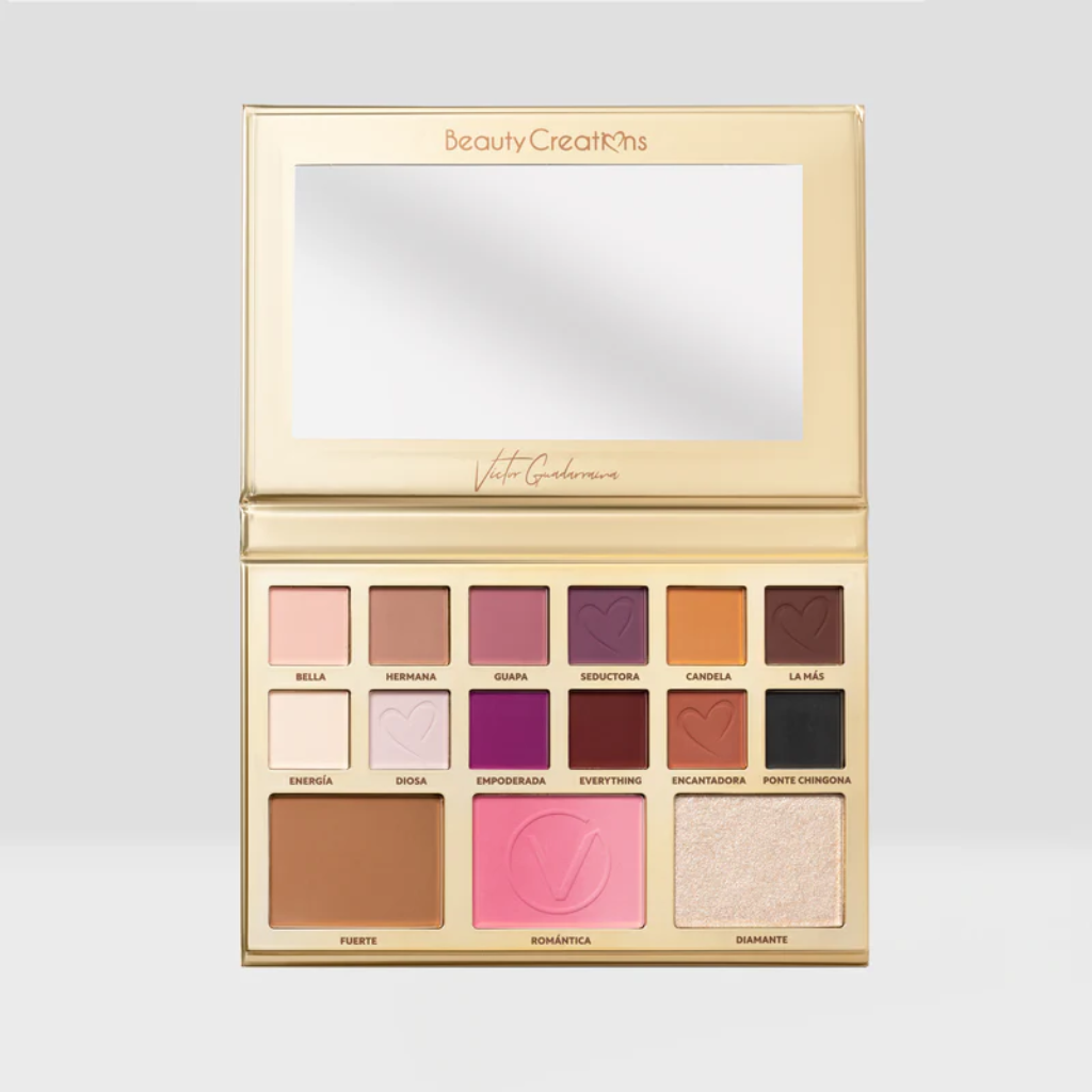 Paleta de Rostro y Sombras Yo Soy - Victor Guadarrama X Beauty Creations