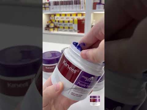 Mascarilla capilar morada Karseell